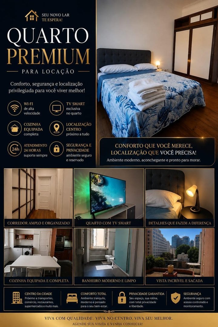 Quarto Premium  Av 5 de outubro em Avenida 5 de Outubro, Lisboa, Portugal